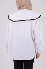 Wide Collar Shirt