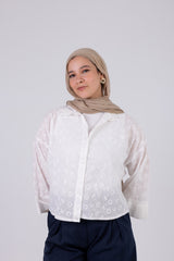 Embroidered Linen Shirt