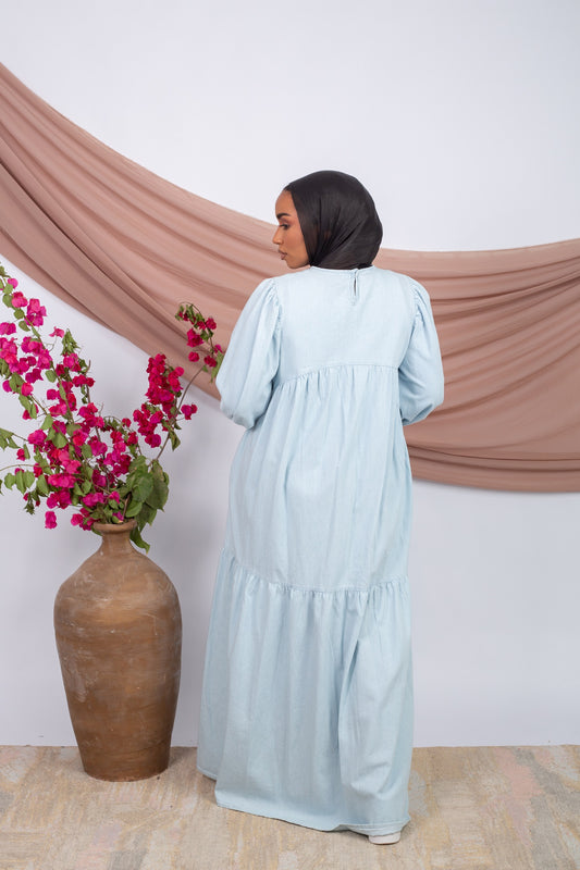 Sunny Dress-Baby Blue