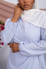 Moody Dress -Baby Blue