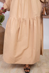 Sunny Dress-Beige
