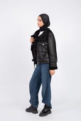 Shearling Jacket - Black