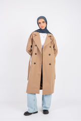 Classic Trench Coat - Beige