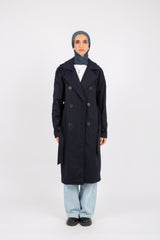 Classic Trench Coat - Navy