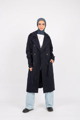 Classic Trench Coat - Navy