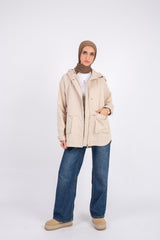 Everyday Trench Jacket -Beige