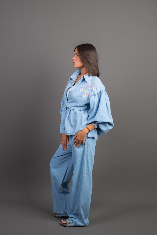 Flory Denim Set