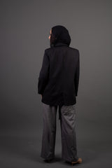 Striped Pants - black