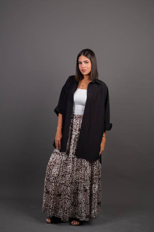 Jungle Chiffon Skirt