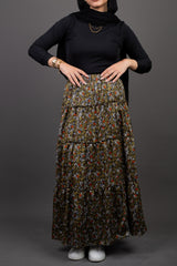 Bloomy Printed Skirt