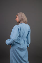 Woody Dress -Baby Blue