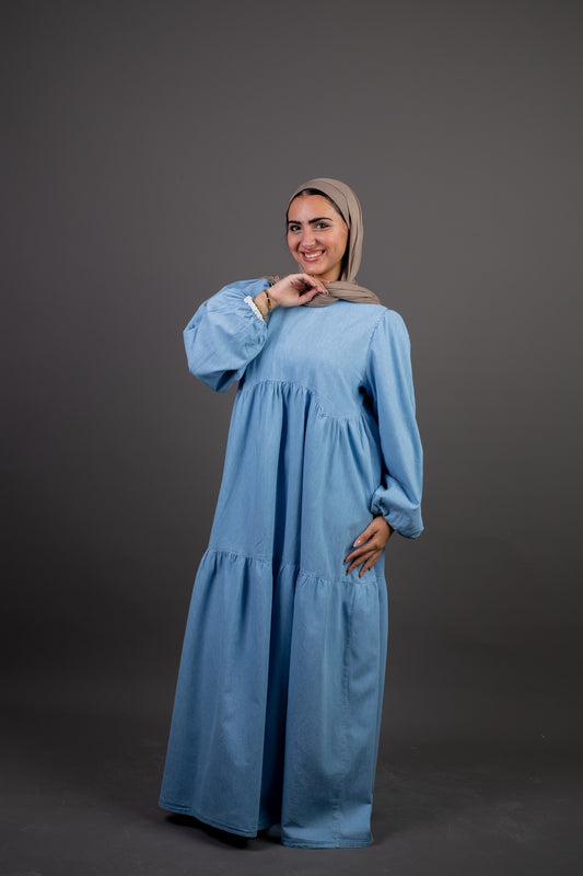 Sunny Dress-Sky Blue