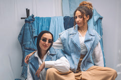 Light blue denim shirt