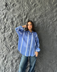 Contrast Stripe Shirt