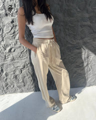 Relaxed Wide-Leg Sweatpants