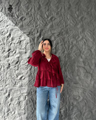 Ruffle Blouse