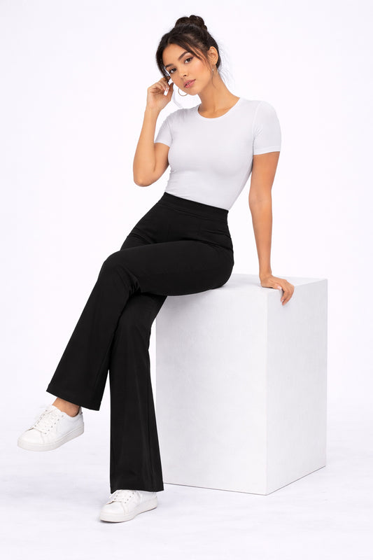 Sleek Fit Pants_Black