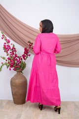 Sunny Dress-Hot Pink