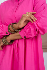 Sunny Dress-Hot Pink