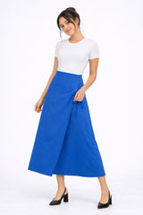 Wrap Skirt _ Royal Blue