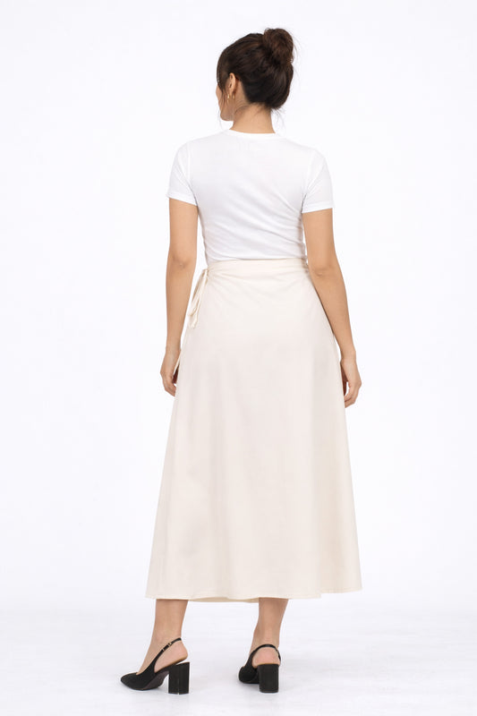 Wrap Skirt _ White