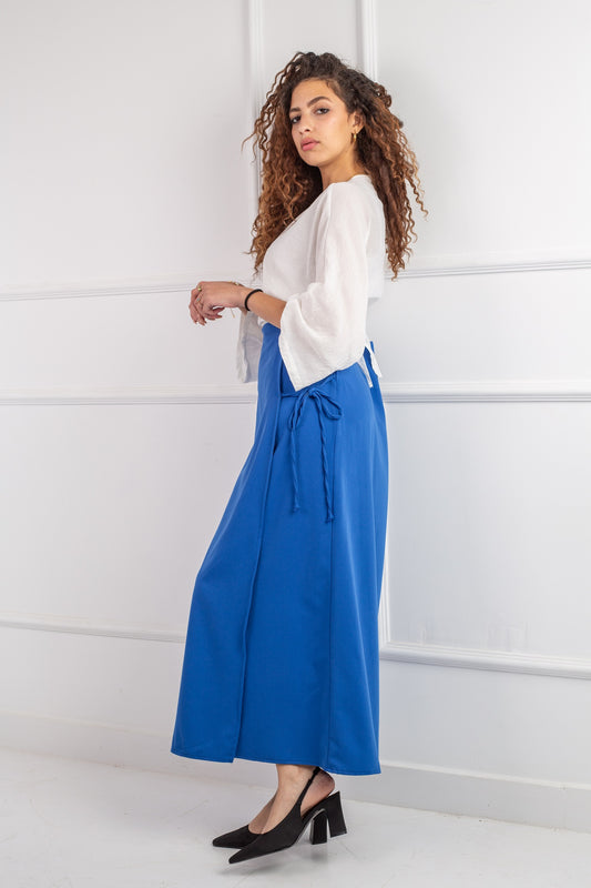 Wrap Skirt _ Royal Blue