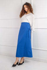 Wrap Skirt _ Royal Blue