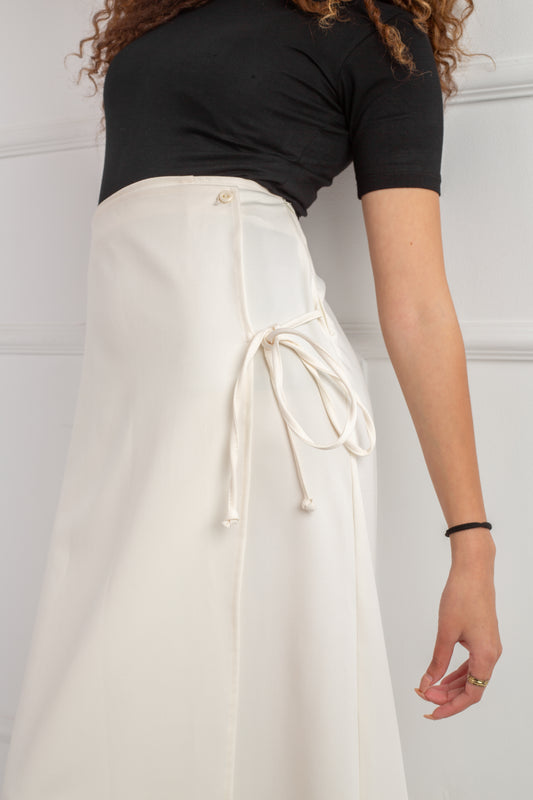 Wrap Skirt _ White