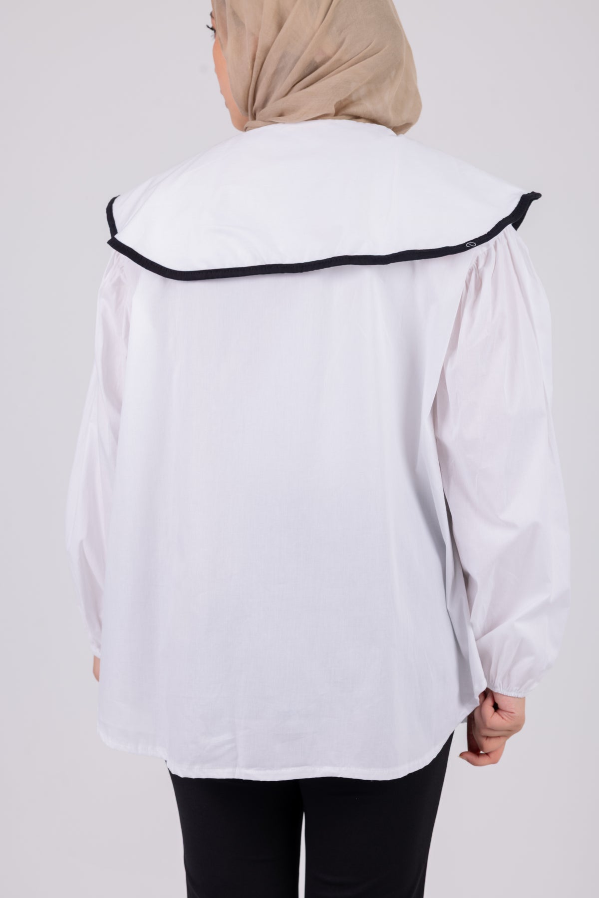 Wide Collar Shirt