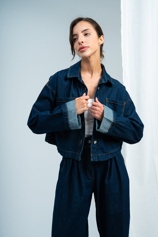 Oversized Denim Set