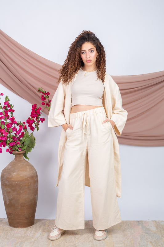 Cozy Set-Liget Beige