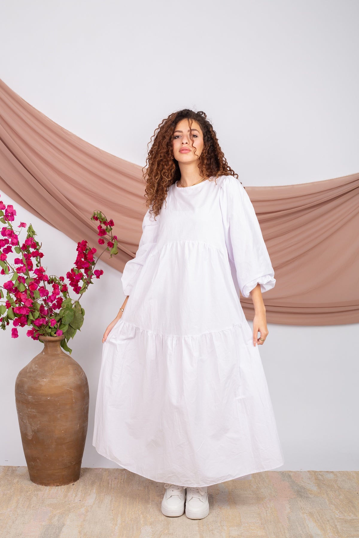 Sunny Dress- White