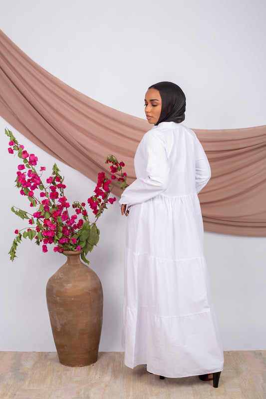 Outgoing Dress -White