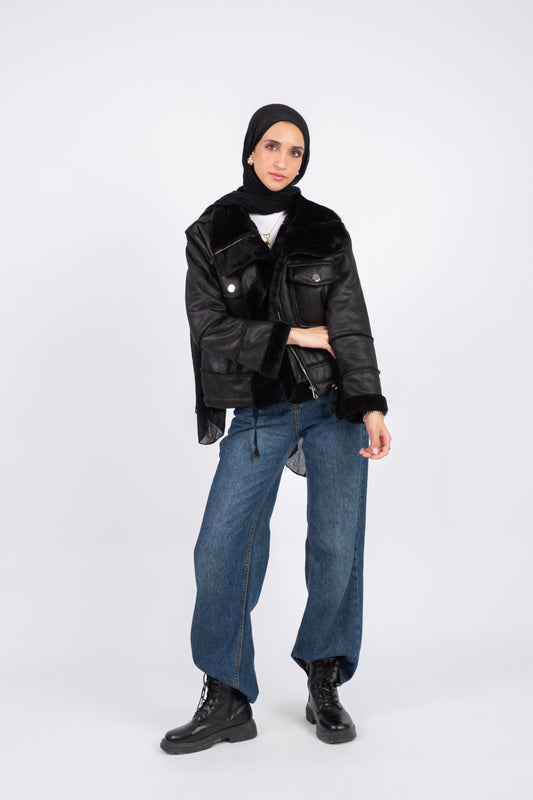 Shearling Jacket - Black