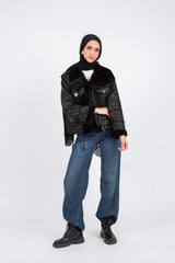 Shearling Jacket - Black