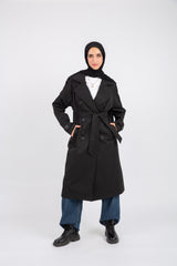 Classic Trench Coat - Black