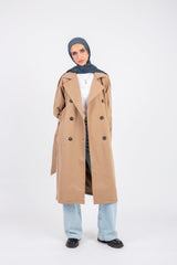 Classic Trench Coat - Beige