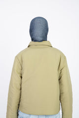 Cozy Zip-Up Jacket  - Olive