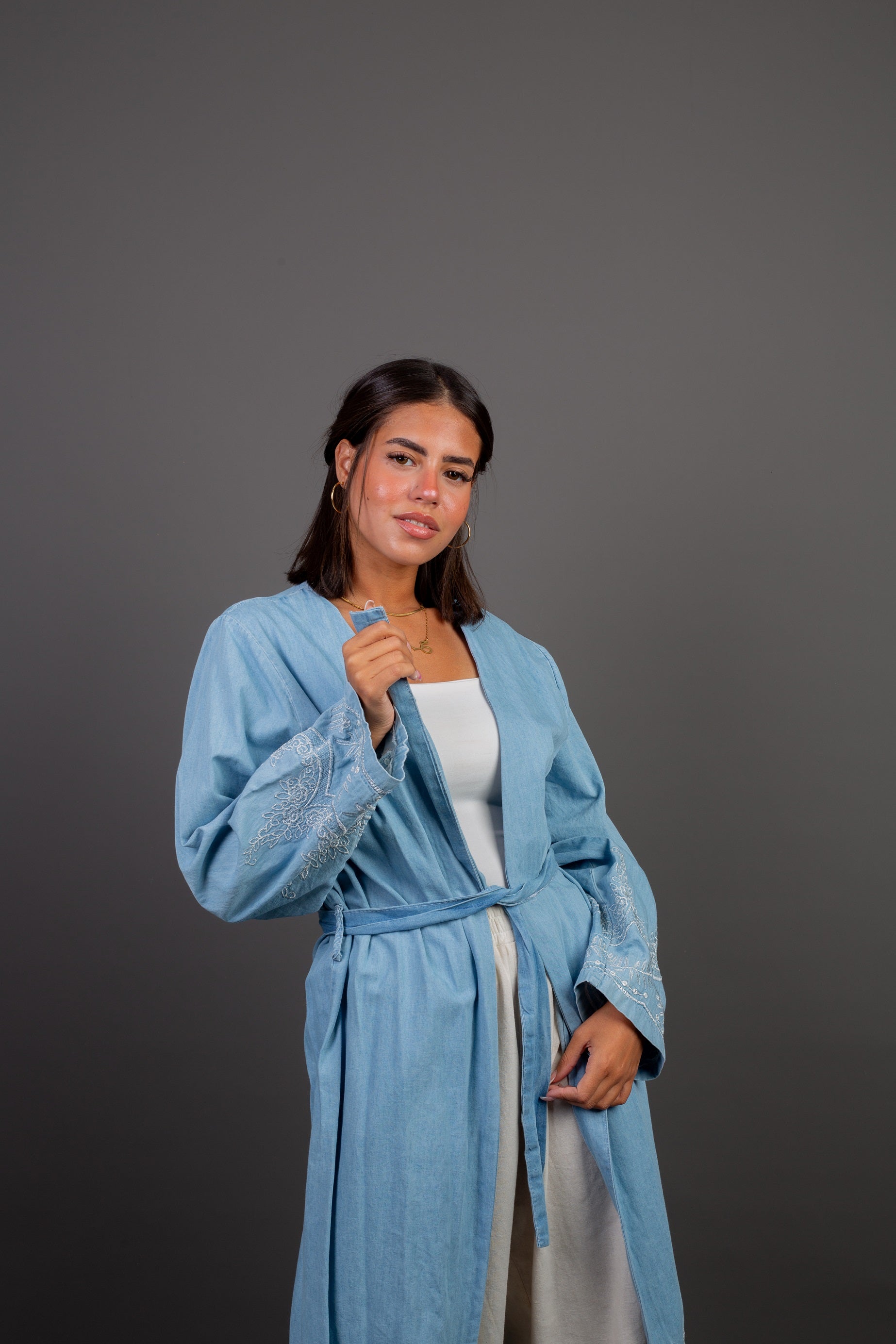 Handmade Denim Cardigan