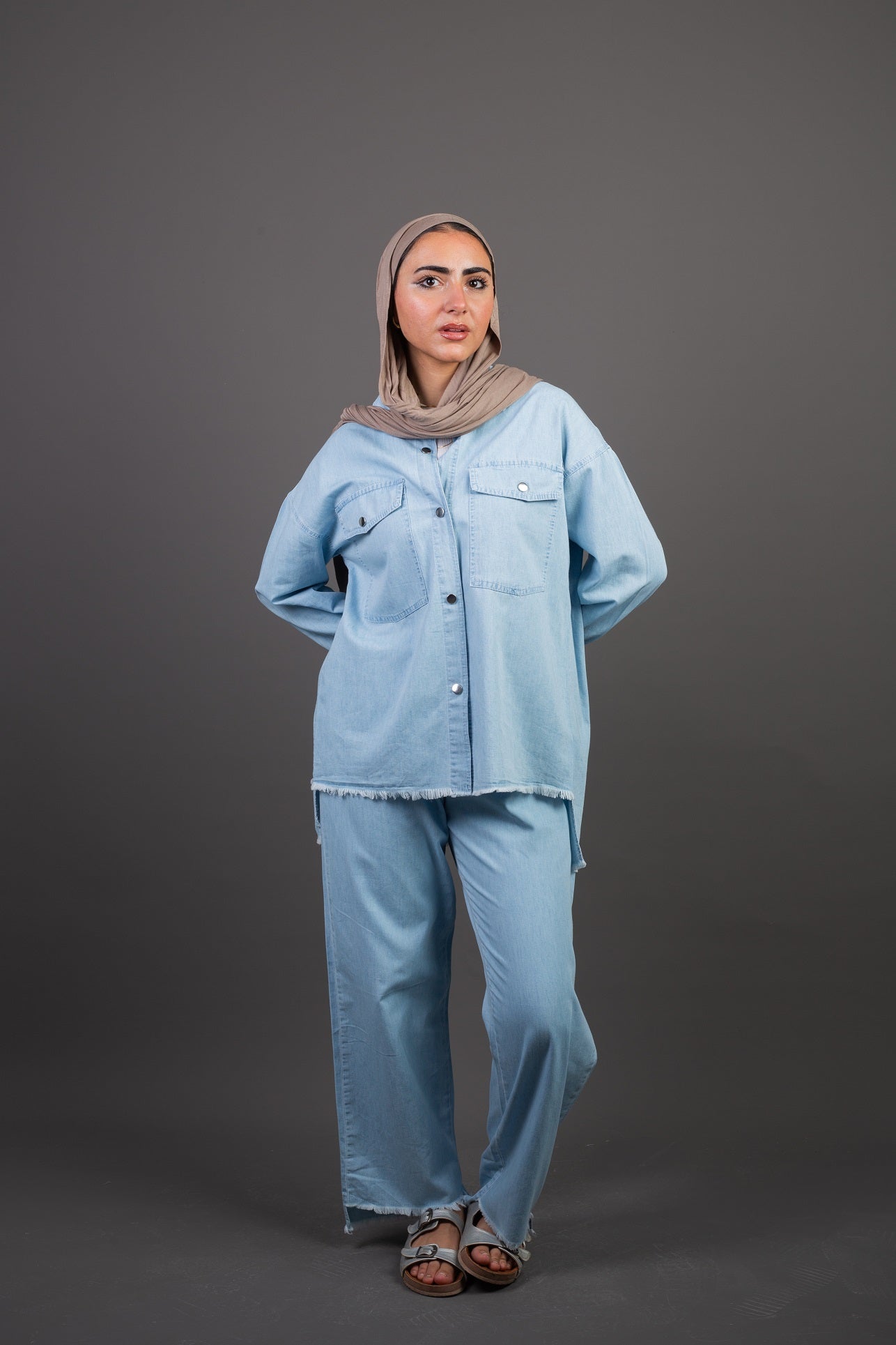 Wave Denim Set