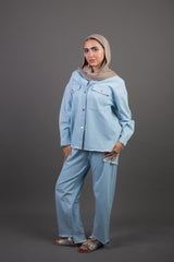 Wave Denim Set