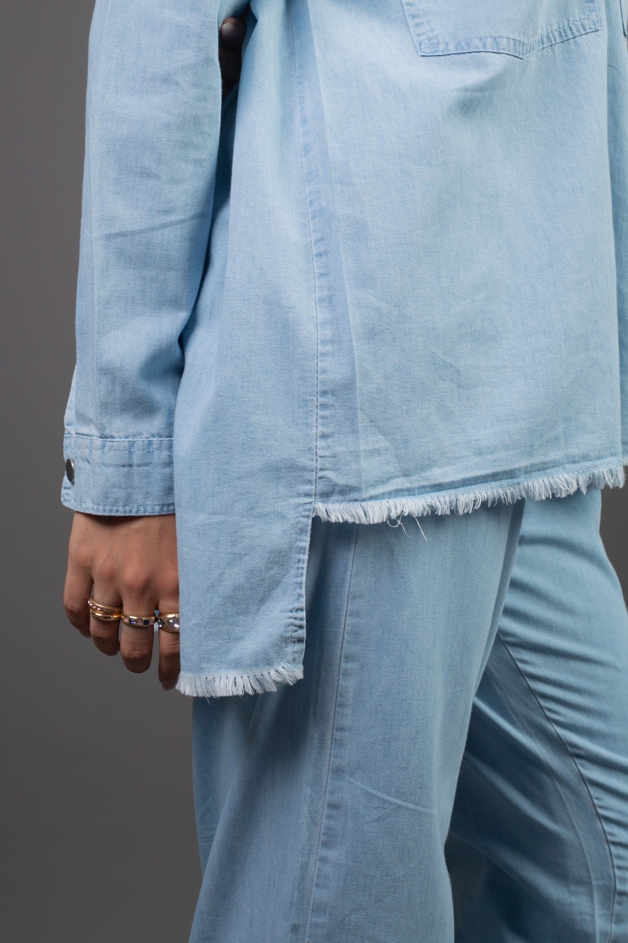 Wave Denim Set