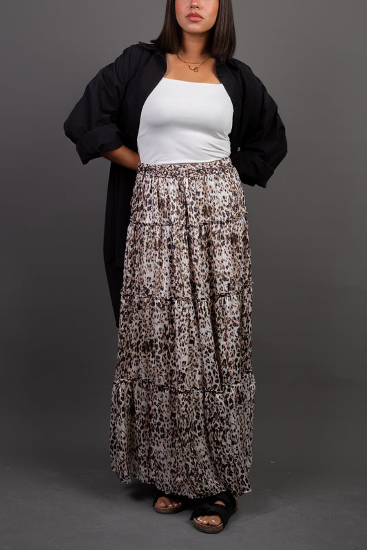 Jungle Chiffon Skirt