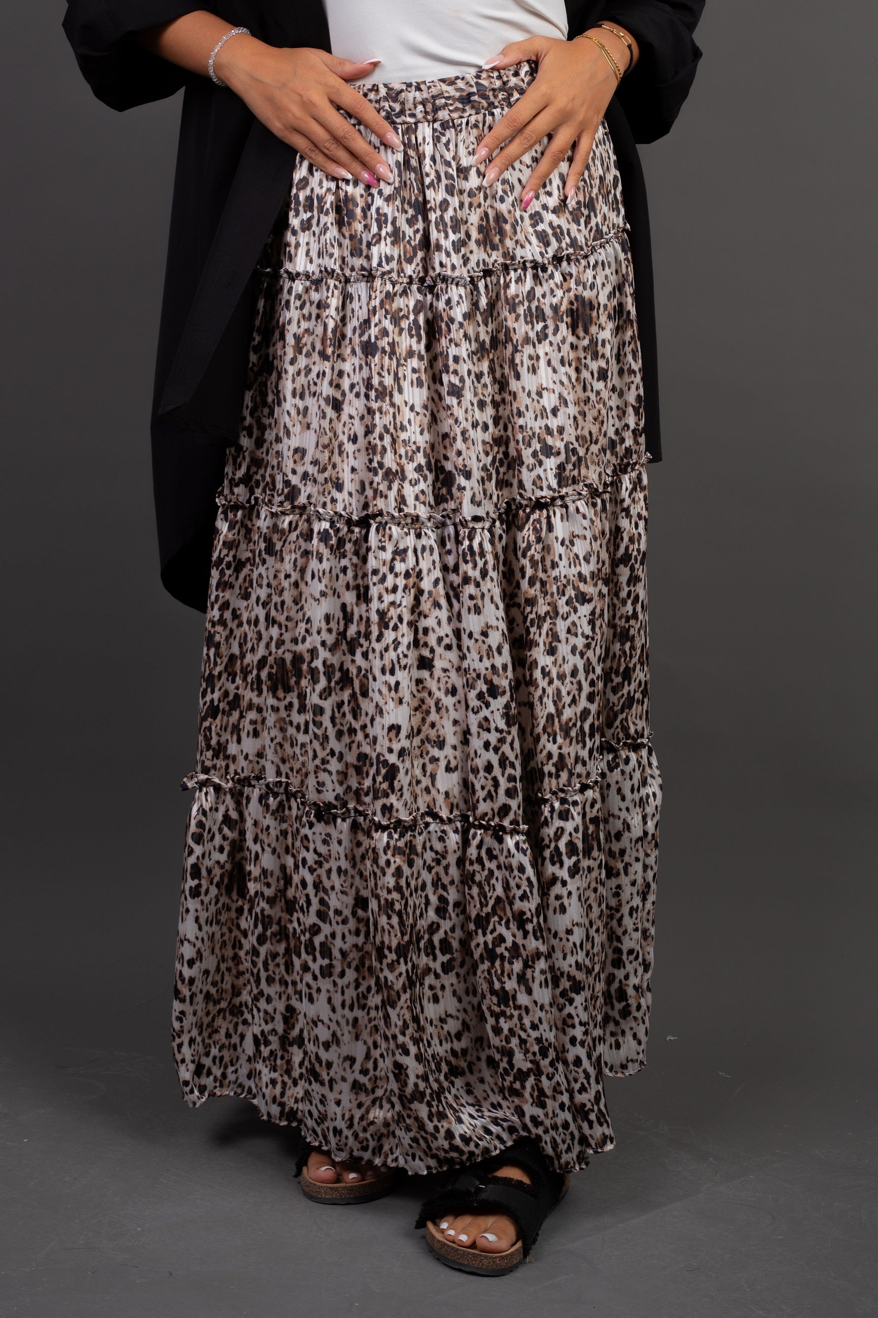 Jungle Chiffon Skirt