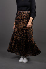 Tiger Printed Skirt