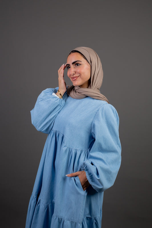 Sunny Dress-Sky Blue