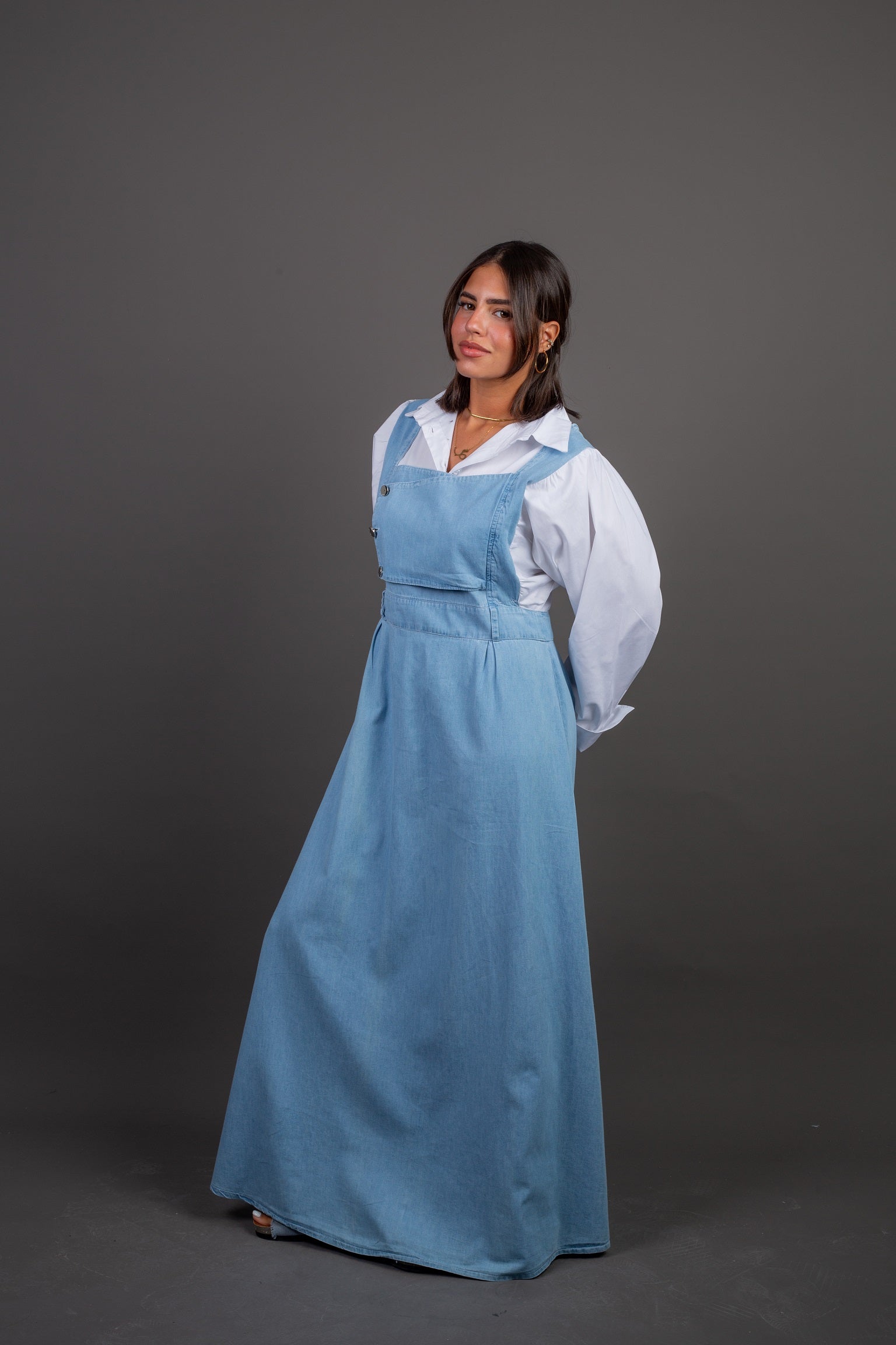 Chemise Denim Dress
