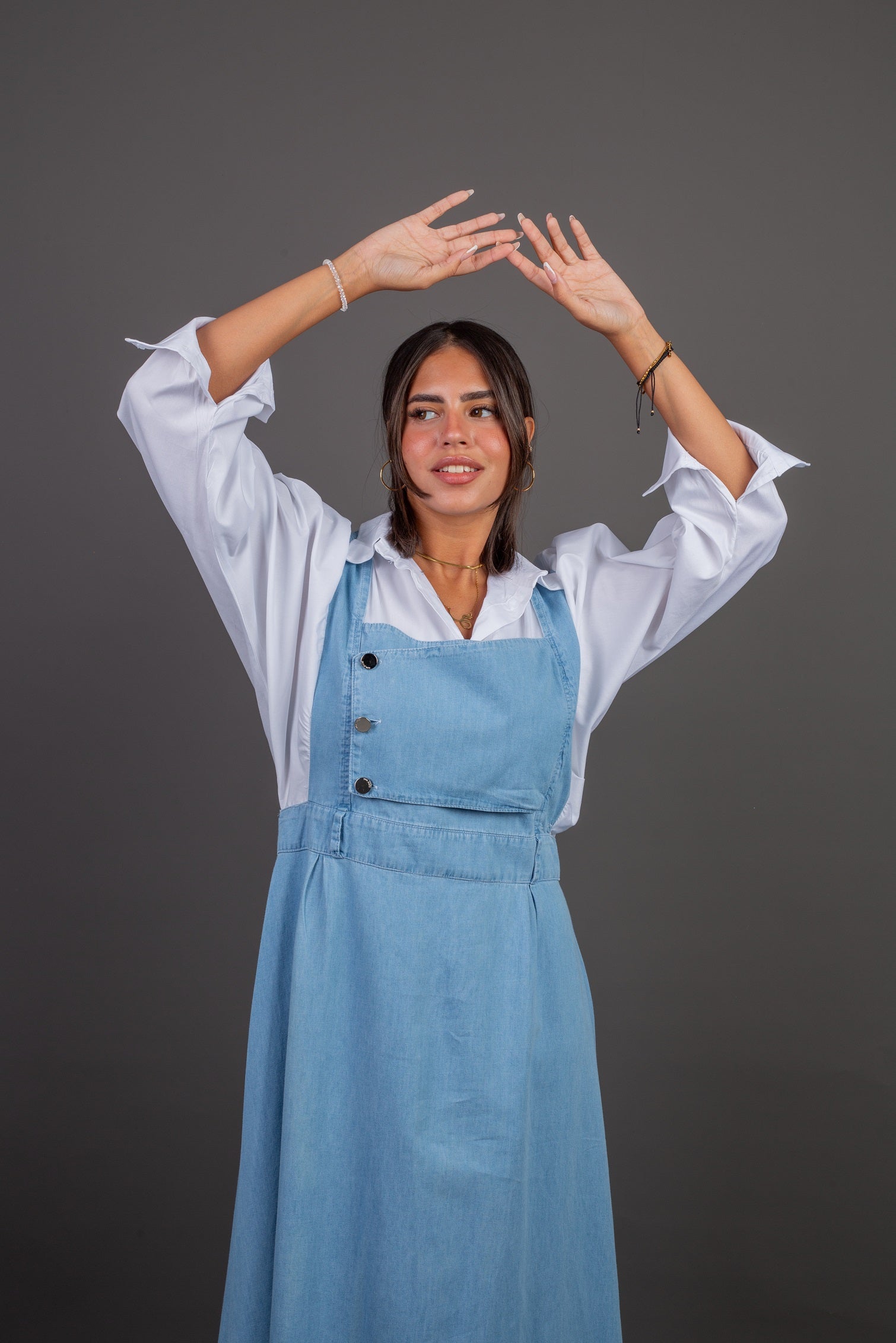 Chemise Denim Dress