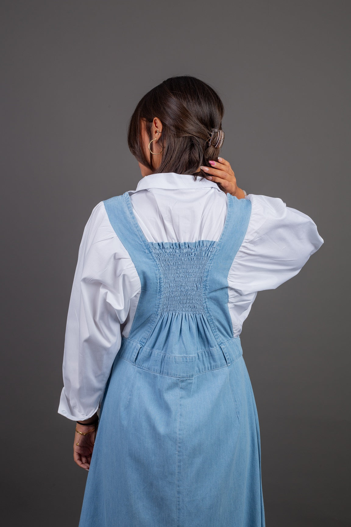 Chemise Denim Dress