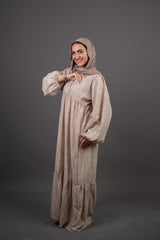 Woody Dress -Beige